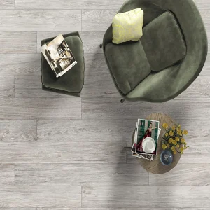 Letavole Grigio Matt Wood Effect Porcelain Floor & Wall Tile 200 × 1200mm