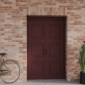 Porto Light Brown Brick Effect Rectified Porcelain Wall & Floor Tile 60 × 250mm
