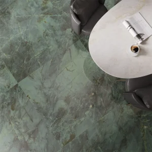 Quartzite Jadore Polished Stone Effect Rectified Porcelain Floor & Wall Tile 1200 × 1200mm