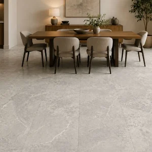 Tenby Grey Matt Stone Effect R10 Rectified Porcelain Floor & Wall Tile 595 × 1200mm