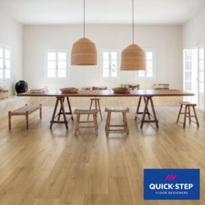 Quick-Step Capture Brushed Oak Warm Natural Laminate Flooring 212 × 1380 × 9mm