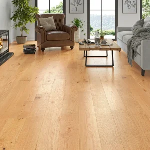 Brackenford Oak UV Oiled Engineered Wood Flooring 190 × 1900 × 20mm