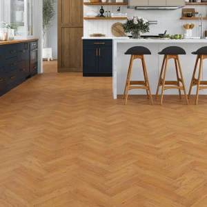 Kingsmere Oak UV Oiled Engineered Herringbone Flooring 80 × 300 × 10mm