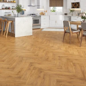Cresswell Oak UV Oiled Engineered Herringbone Flooring 125 × 600 × 15mm