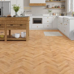 Oakmere Oak UV Oiled Engineered Herringbone Flooring 80 × 350 × 20mm