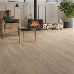 Silverbrook Oak UV Lacquered Engineered Straight Plank Flooring 190 × 1900 × 14mm