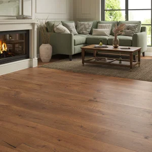 Hawksworth Oak Matt UV Lacquered Engineered Straight Plank Flooring 220 × 2200 × 15mm
