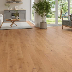 Goldmere Oak Matt UV Lacquered Engineered Straight Plank Flooring 180 × 1900 × 14mm