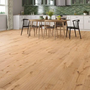 Mistcombe Oak UV Lacquered Engineered Straight Plank Flooring 190 × 1900 × 20mm