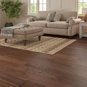 Ravenhurst Walnut Lacquered Engineered Straight Plank Flooring 190 × 1900 × 14mm