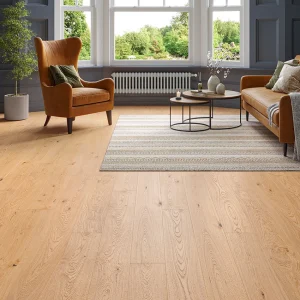 Goldenhaven Oak UV Lacquered Engineered Straight Plank Flooring 190 × 1900 × 20mm