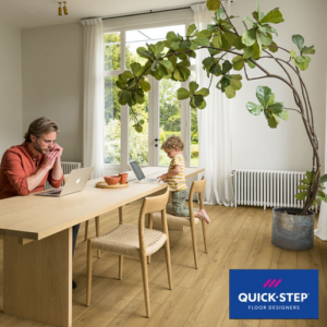 Quick-Step Classic Honey Brown Oak Laminate Flooring 190 × 1200 × 8mm