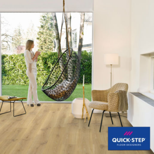 Quick-Step Creo Tennessee Oak Natural Laminate Flooring 190 × 1200 × 7mm