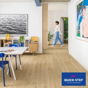 Quick-Step Impressive Cotton Oak Laminate Flooring 190 × 1380 × 8mm