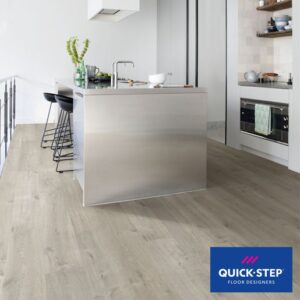 Quick-Step Impressive Soft Oak Grey Laminate Flooring 190 × 1380 × 8mm