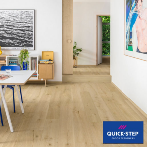 Quick-Step Impressive Ultra Cotton Oak Laminate Flooring 190 × 1380 × 12mm
