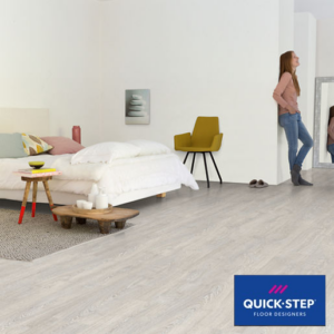 Quick-Step Impressive Ultra Patina Classic Oak Grey Laminate Flooring 190 × 1380 × 12mm