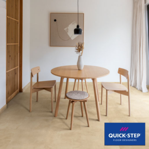 Quick-Step Muse Sandstone Tile Effect Laminate Flooring 396 × 1200 × 8mm