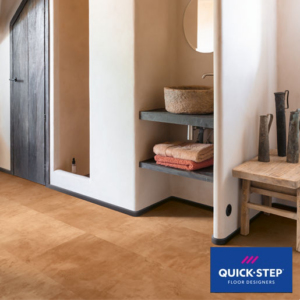 Quick-Step Muse Terracotta Tile Effect Laminate Flooring 396 × 1200 × 8mm